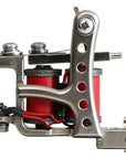 Lucky MFG Jonesy Style Flat Red coil liner tattoo machine – frame side