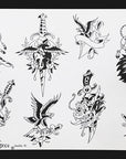 Original Lance McLain Flash Sheets (Set of 9)