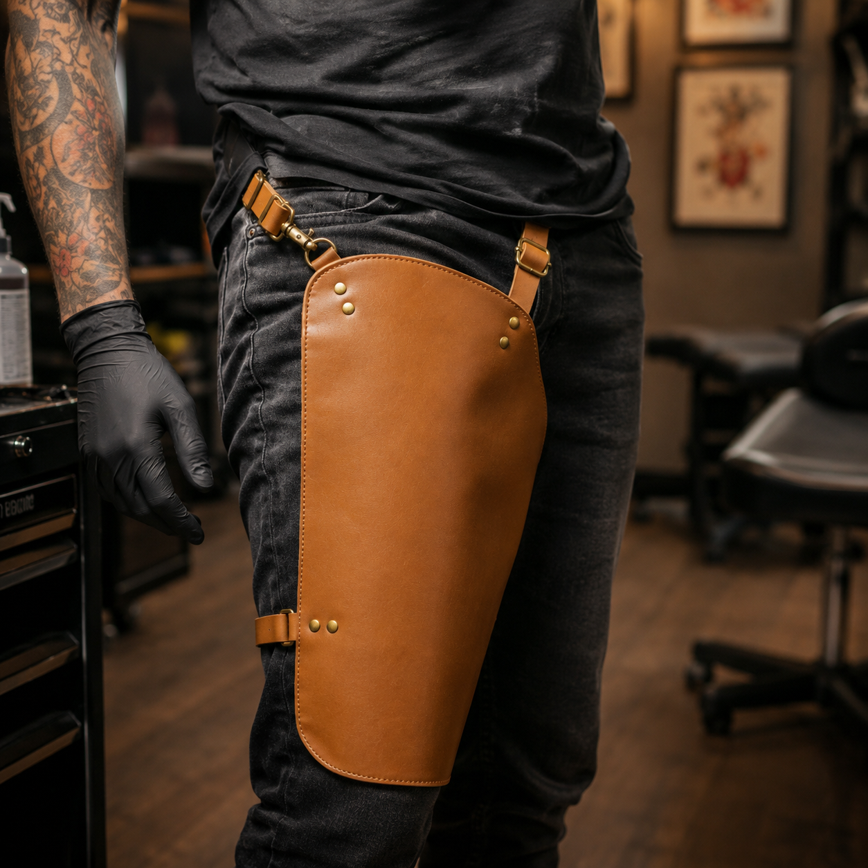 Lucky Supply Tattoo Leg Aprons