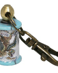 Lehi Tiger Coil Keychain