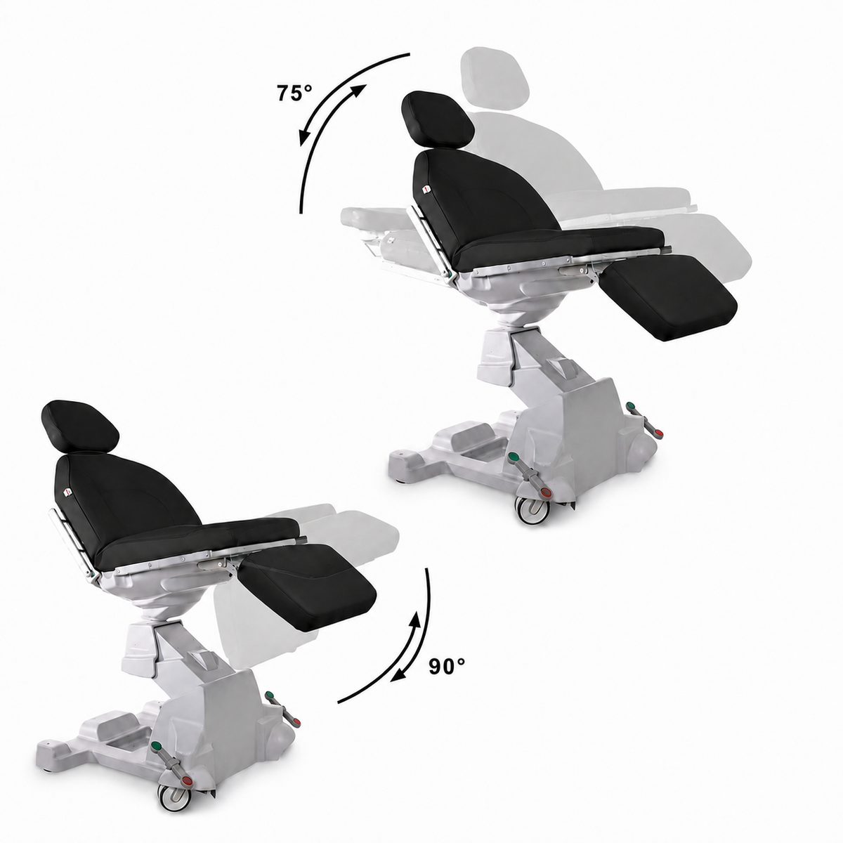 Lemi Monza Move Chair with Headrest
