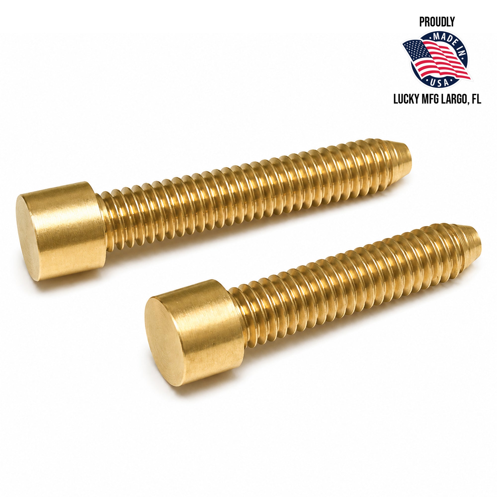Short Brass Contact Screw