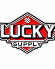 Lucky Diamond 1 3/8" Double-Post Backing Enamel Pin