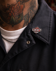 Lucky Supply Logo Enamel Pin