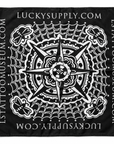 Lucky Supply x Bert Krak Black Bandana
