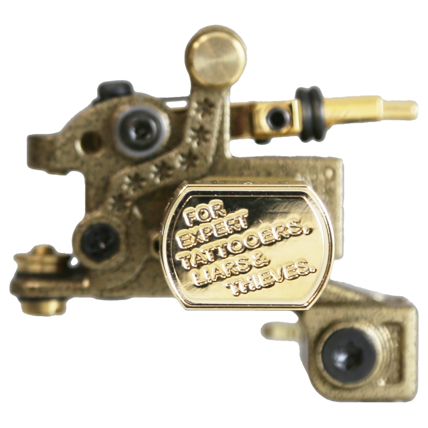 Inca Gold Liner Tattoo Machine by Martin Pintos P.