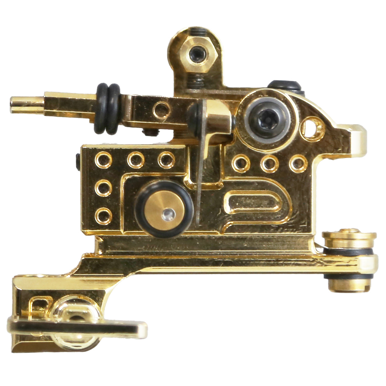 True Gold Liner (Fine Line + Soft Shades) Tattoo Machine by Martin Pintos P.