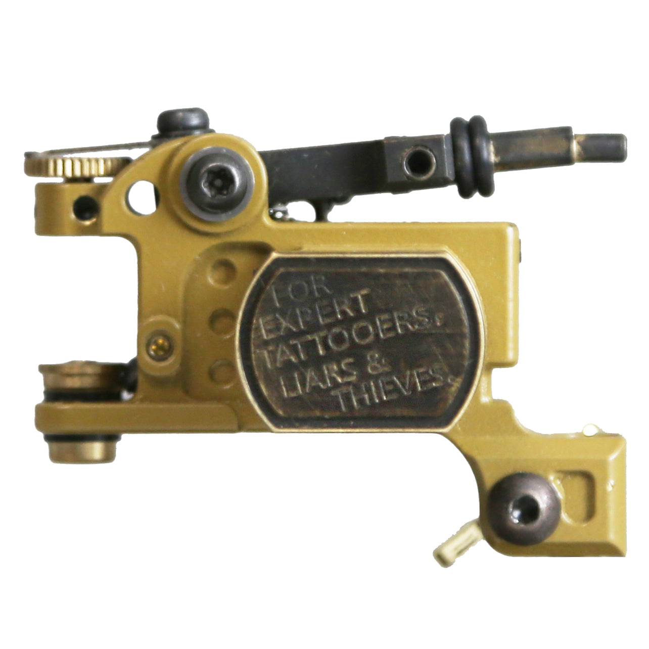 Unique Light Brown Shader Tattoo Machine by Martin Pintos P.