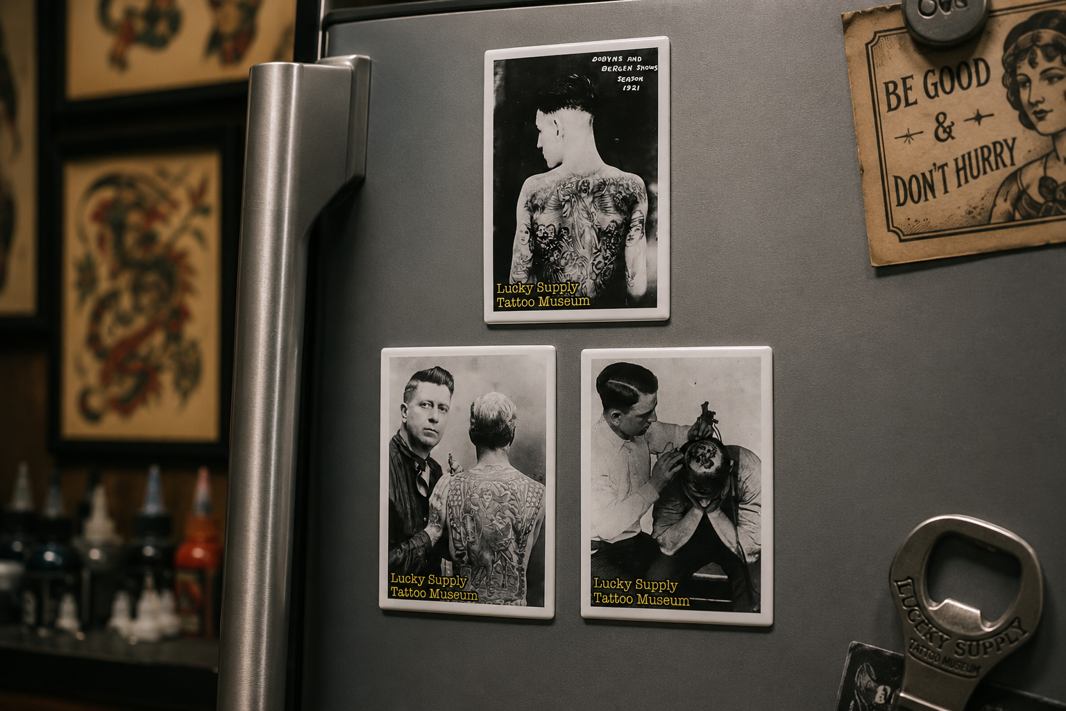 OTA Tattoo History Magnets