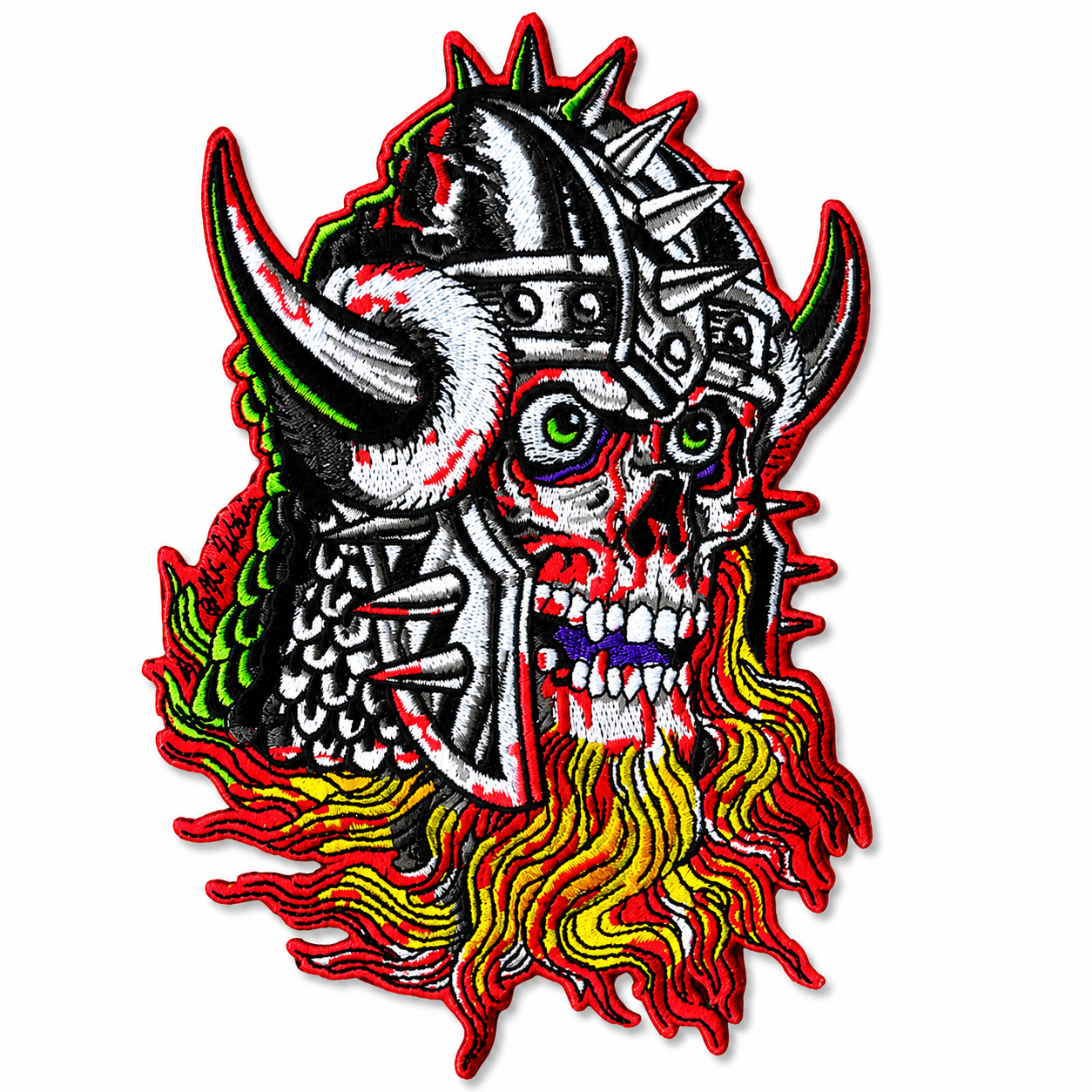 Mike Wilson Viking Head Patch