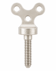 Nickel Plated Tick Tock Tube Vice Screw