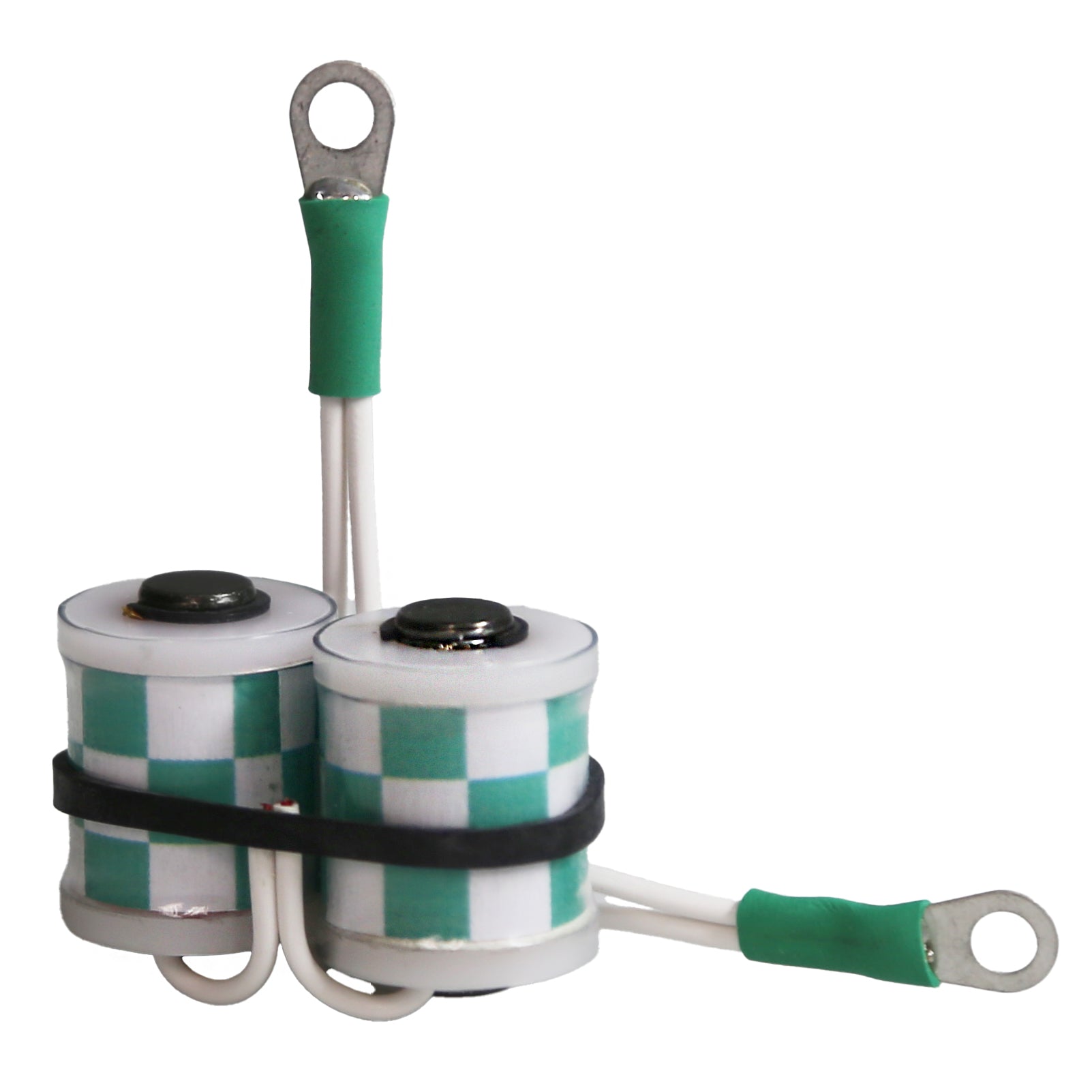 1" Custom Coils - Mint Checkers