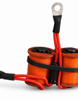 ucky Supply 1 inch 8-wrap custom tattoo machine coil set with 35V 47µF capacitor.