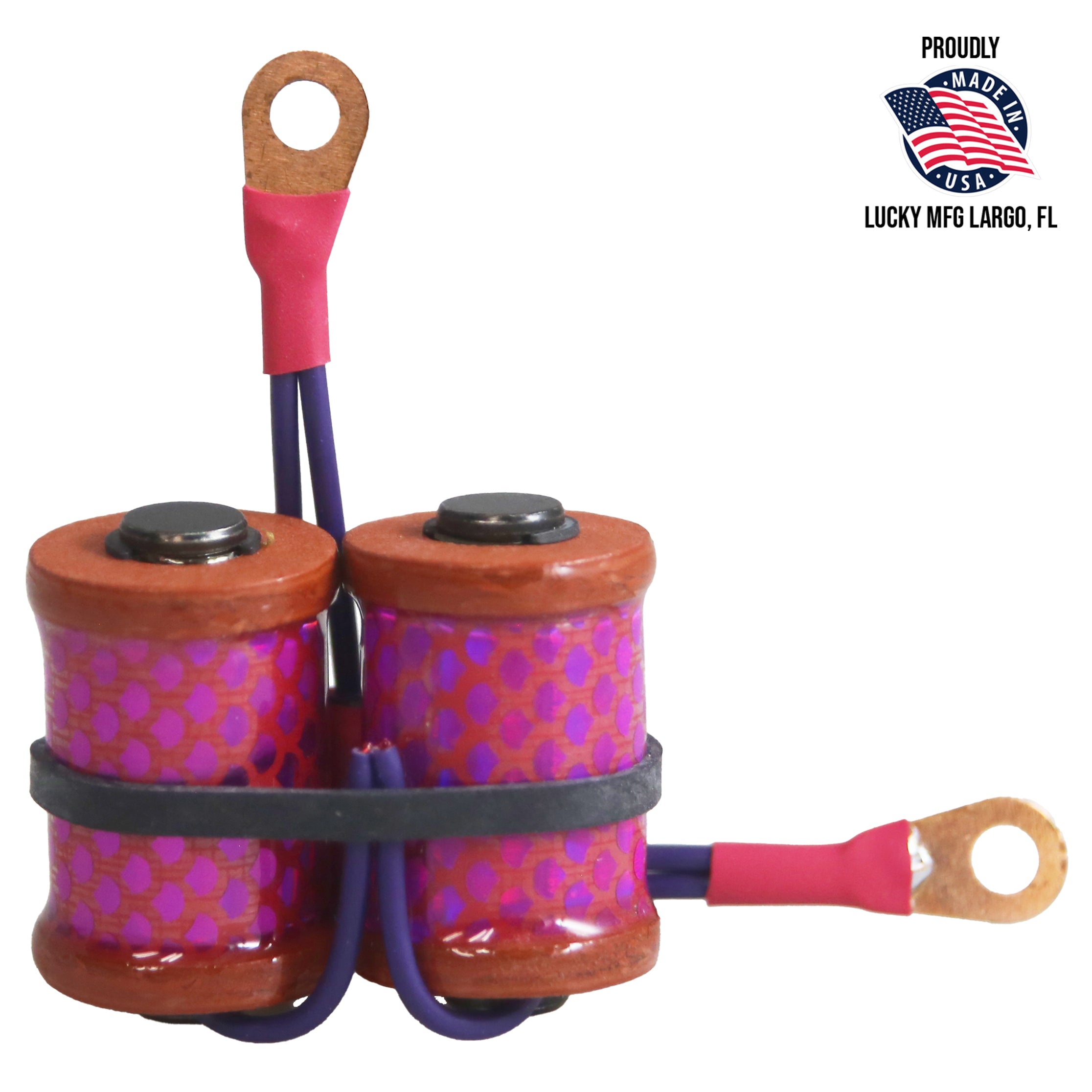 1 1/4" 8 Wrap Custom Coil Set (35v/47uf)