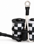Lucky Supply 1 1/4 inch 8-wrap custom tattoo machine coil set with 35V 47µF capacitor