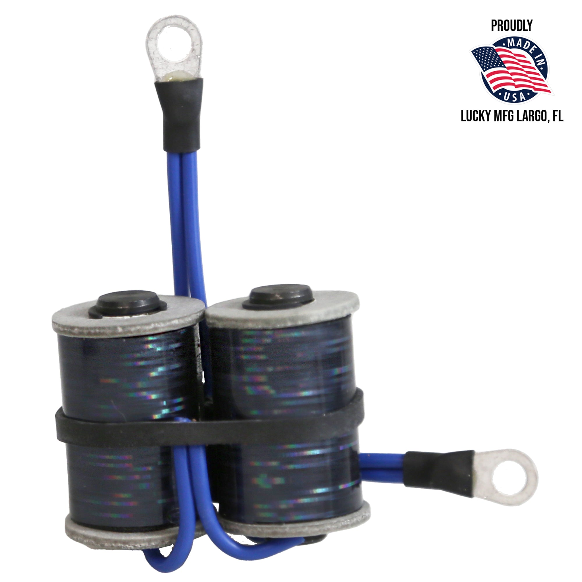 1 1/4&quot; 8 Wrap Custom Coil Set (35v/47uf)