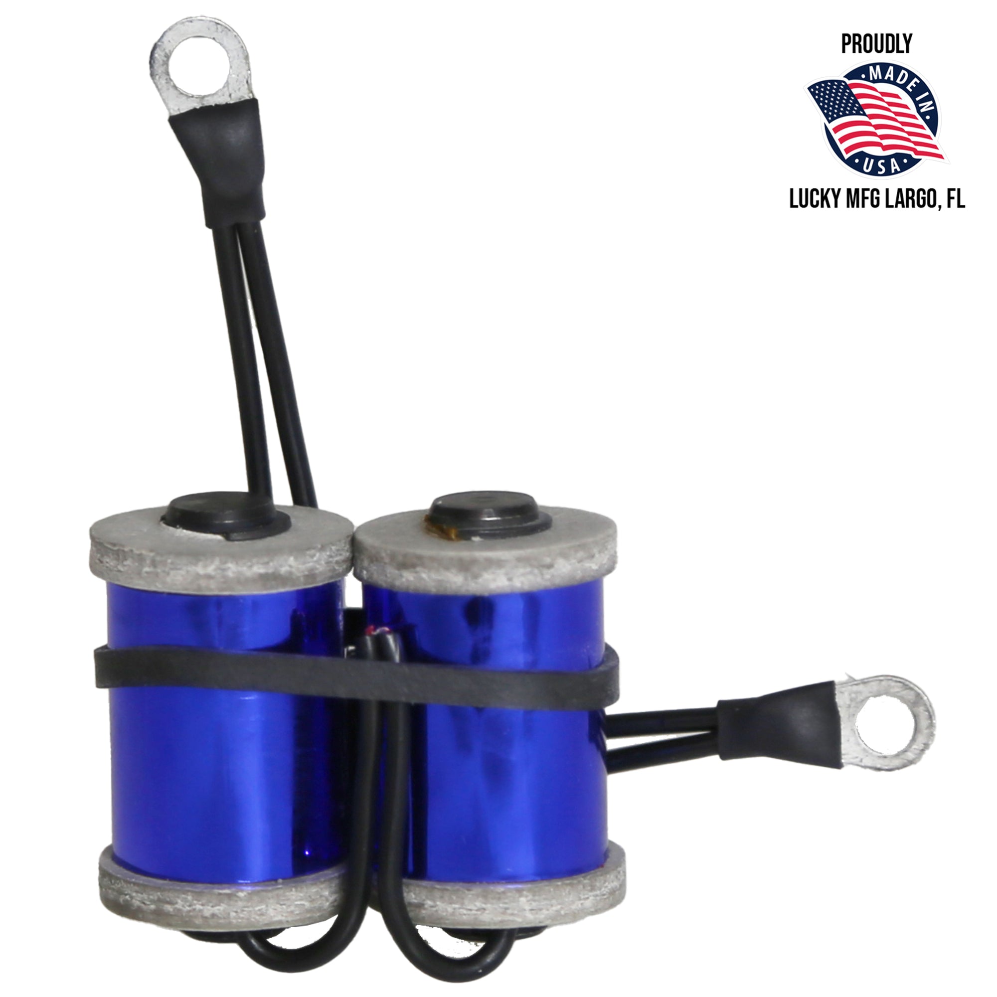 1 1/4&quot; 8 Wrap Custom Coil Set (35v/47uf)