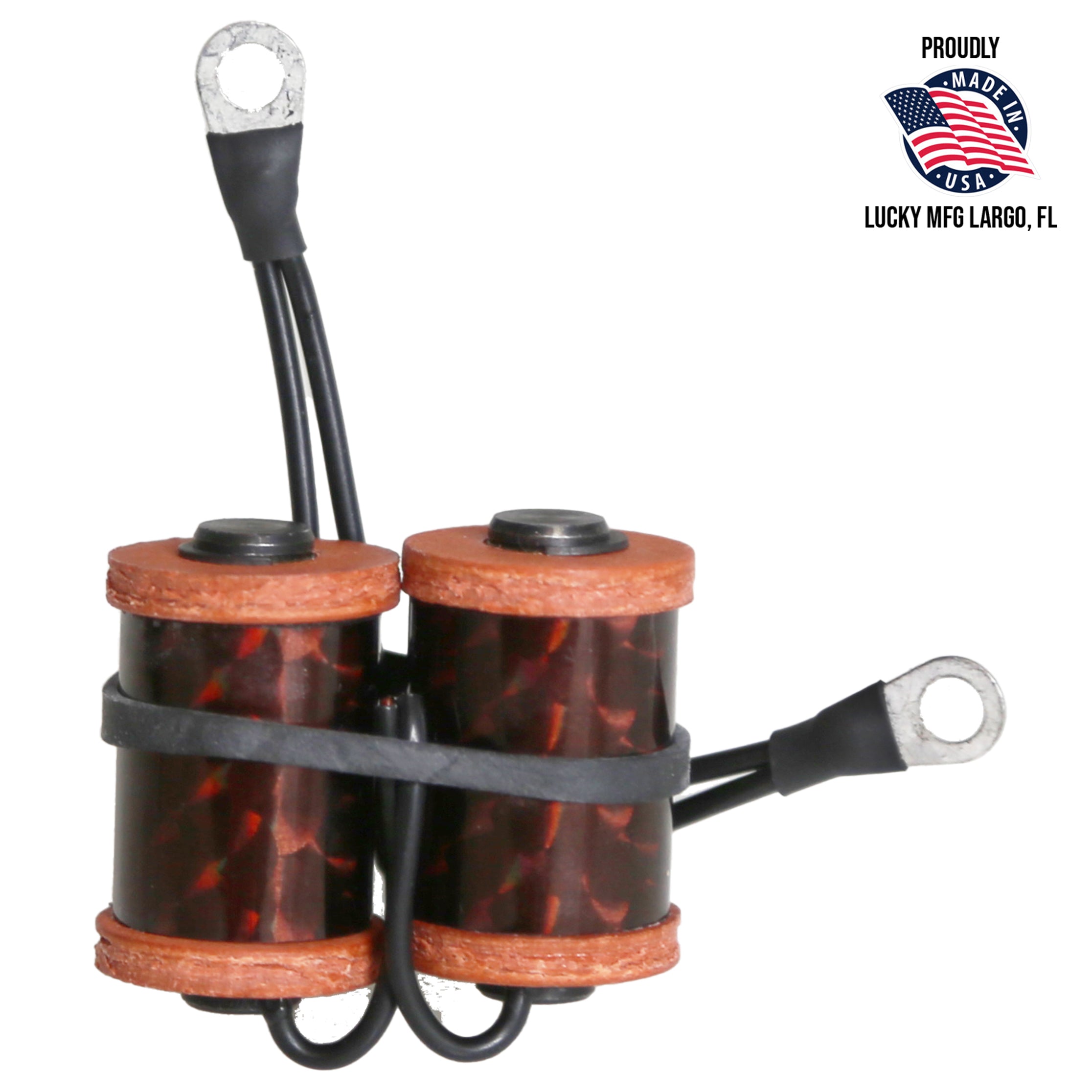 1 1/4" 8 Wrap Custom Coil Set (35v/47uf)