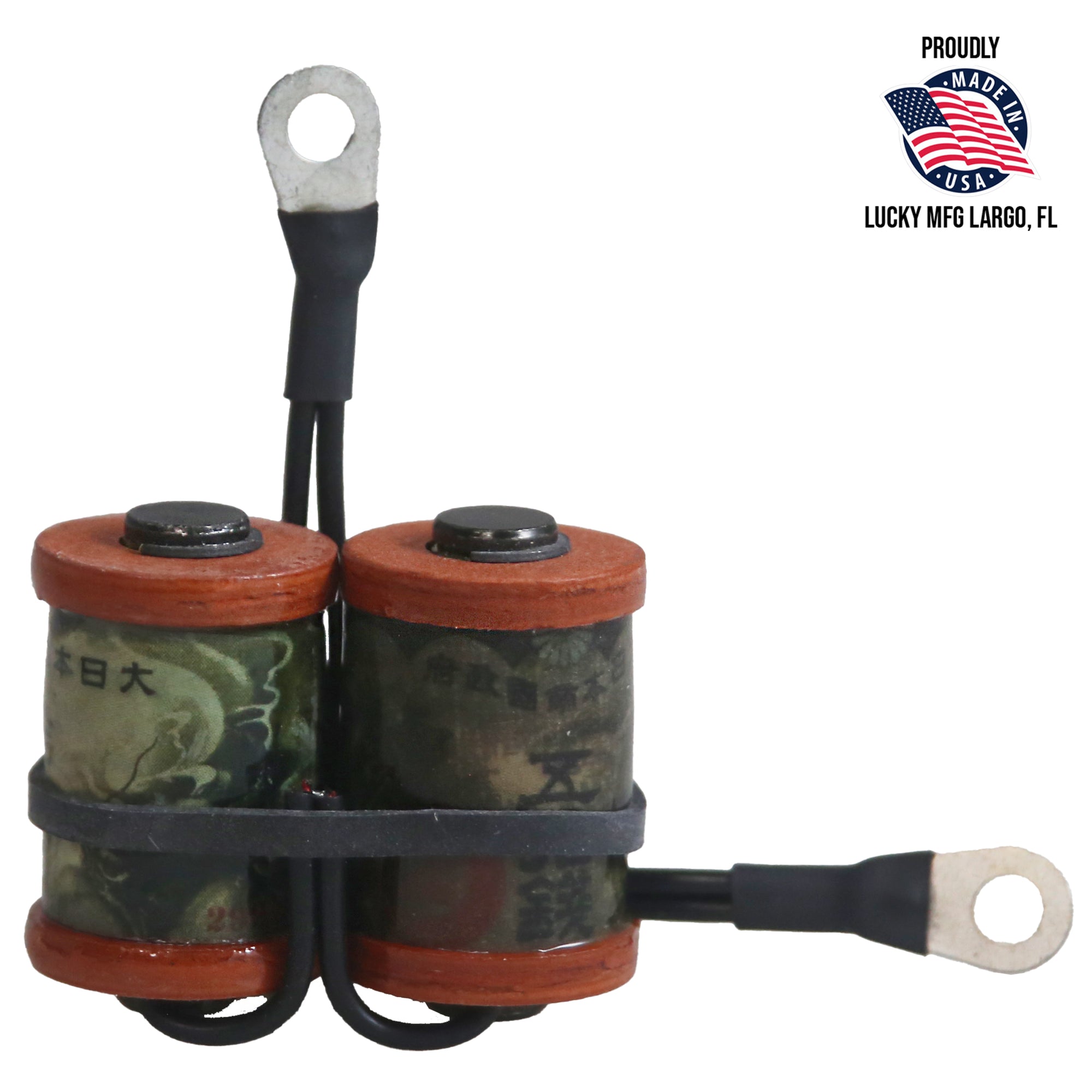 1 1/4&quot; 8 Wrap Custom Coil Set (35v/47uf)