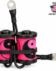 Lucky Supply 1 1/4 inch 8-wrap custom tattoo machine coil set with 35V 47µF capacitor
