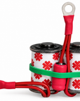 Lucky Supply 1 1/4 inch 8-wrap custom tattoo machine coil set with 35V 47µF capacitor