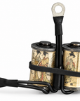 Lucky Supply 1 1/4 inch 8-wrap custom tattoo machine coil set with 35V 47µF capacitor