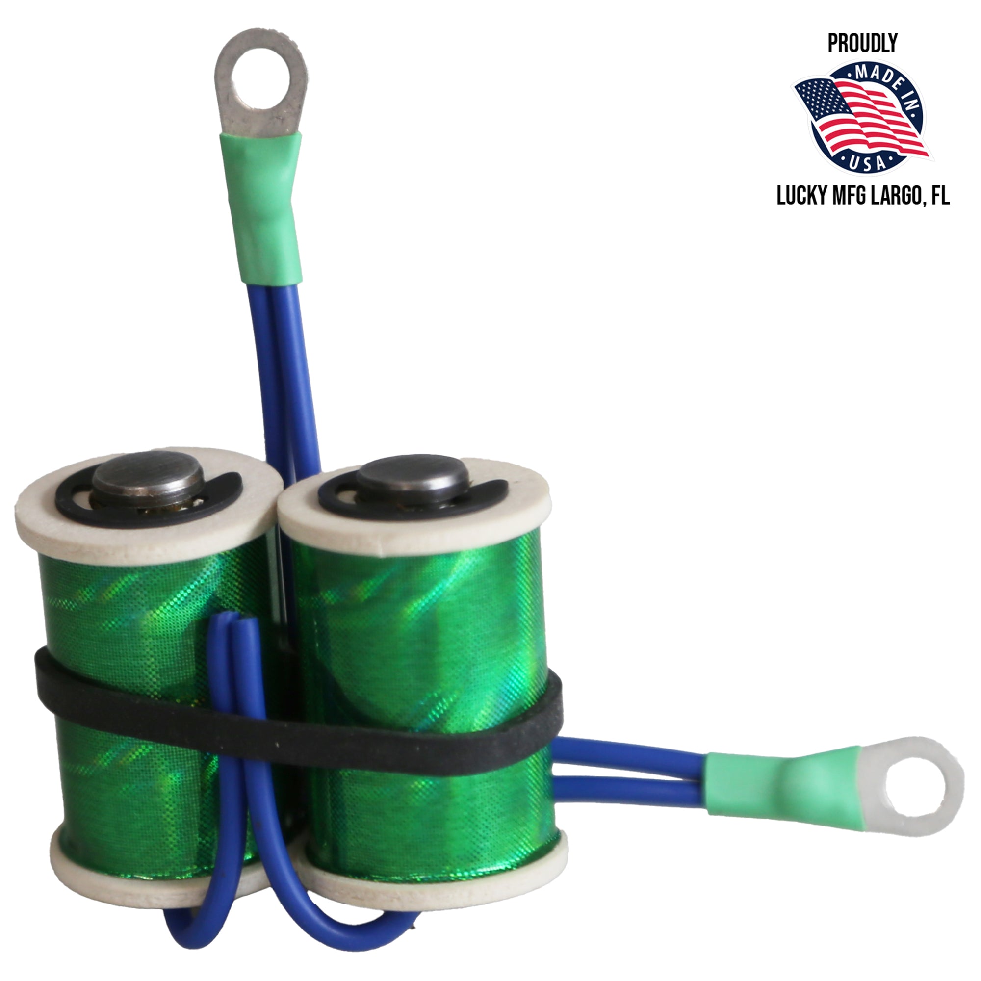 1 1/4&quot; 8 Wrap Custom Coil Set (35v/47uf)