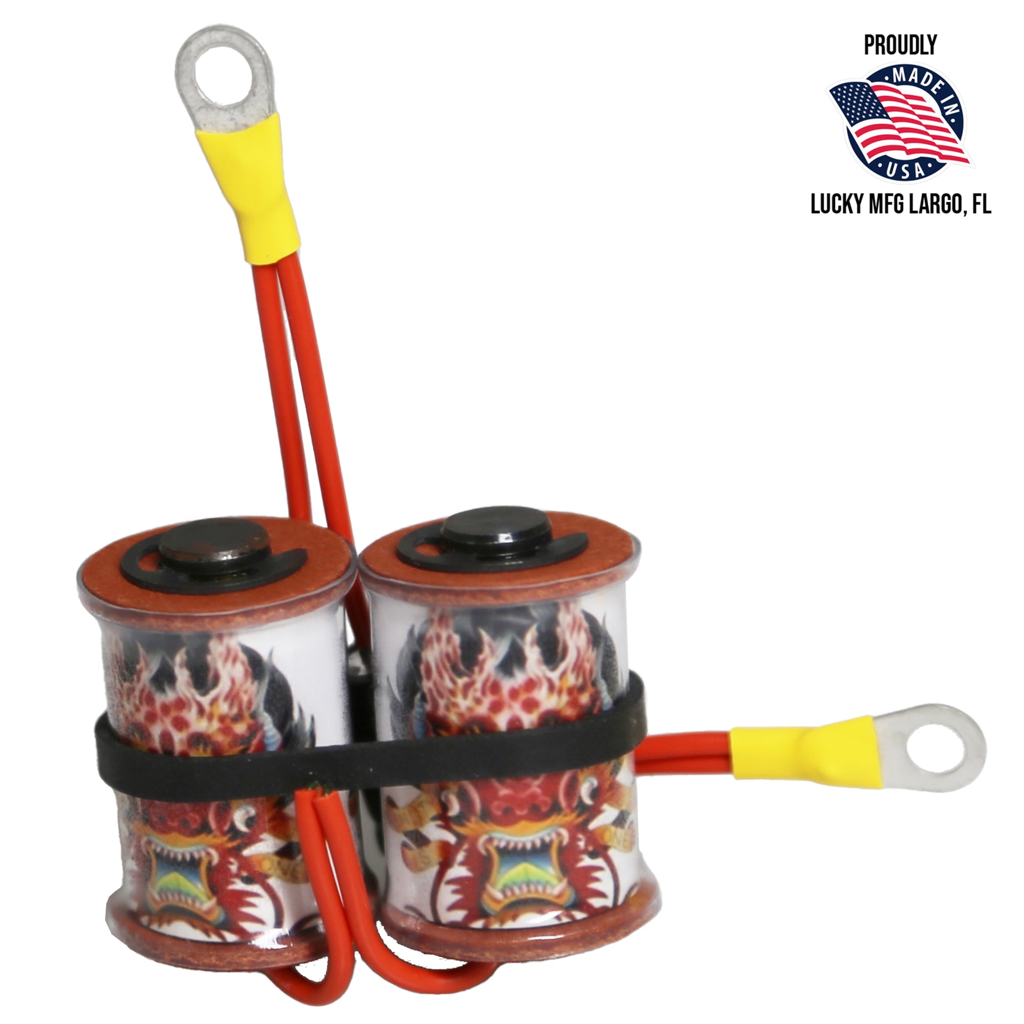 1 1/4&quot; 8 Wrap Custom Coil Set (50v/47uf)