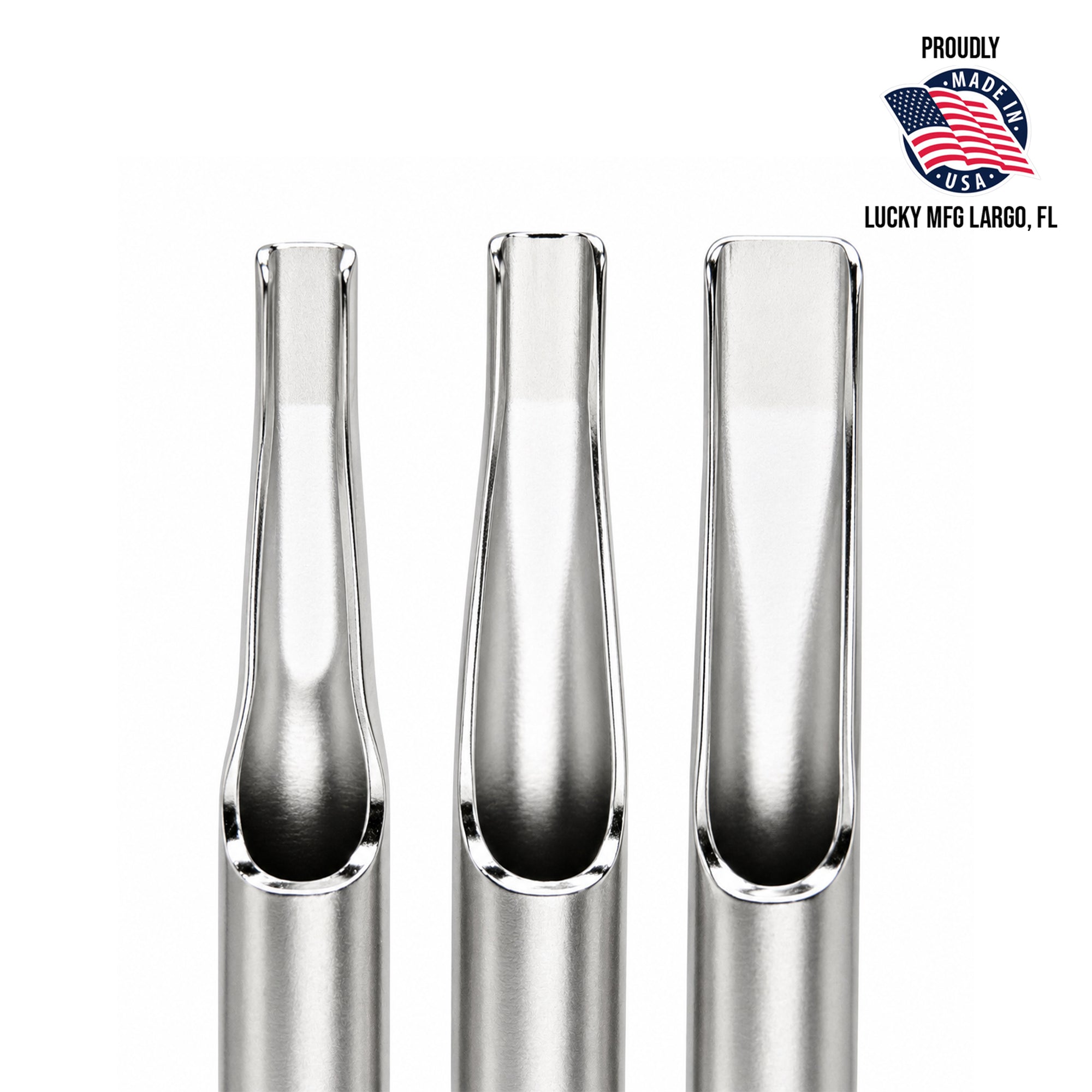 Open Magnum Flat One Piece Stainless Steel Tubes