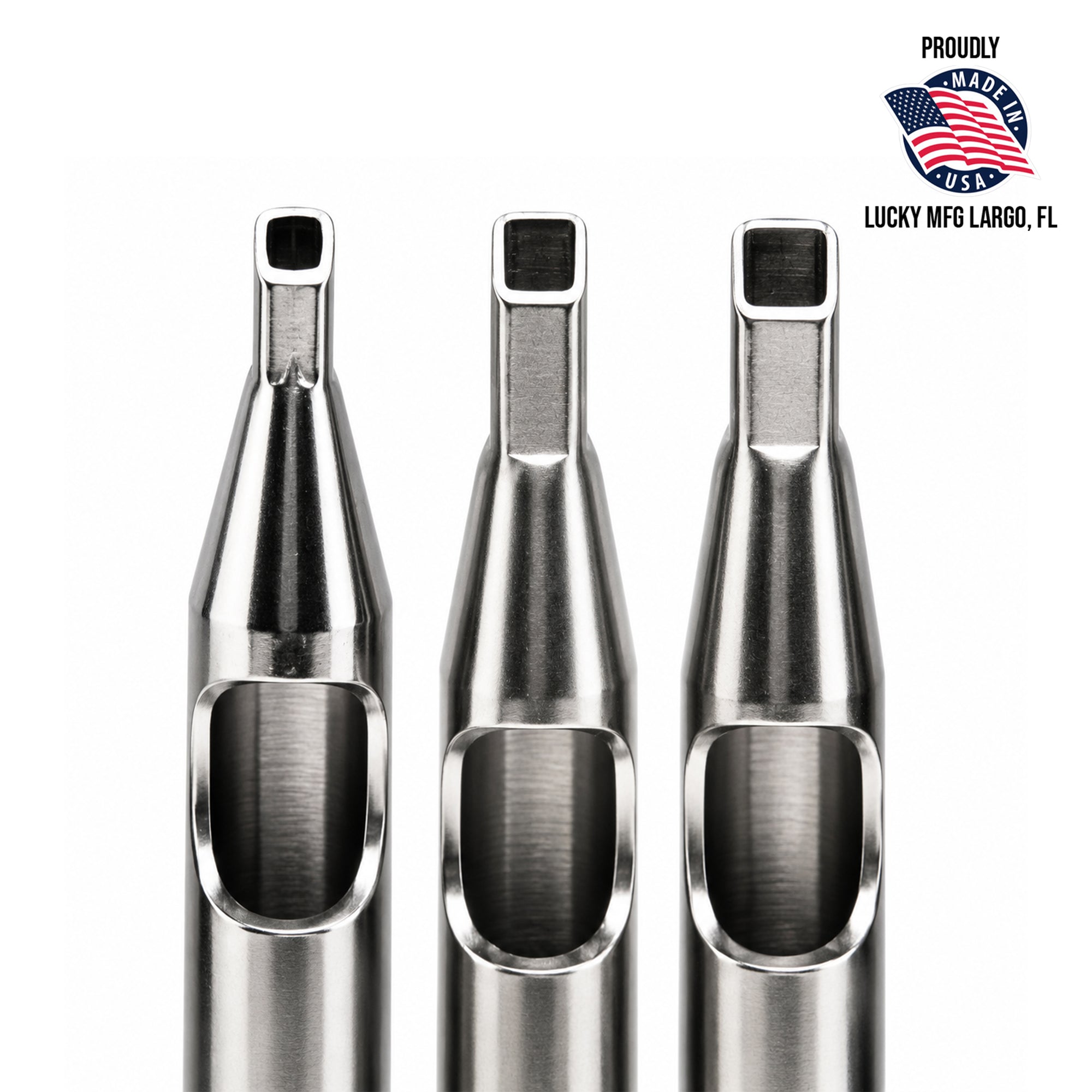 Closed Magnum Flat One Piece Stainless Steel Tubes