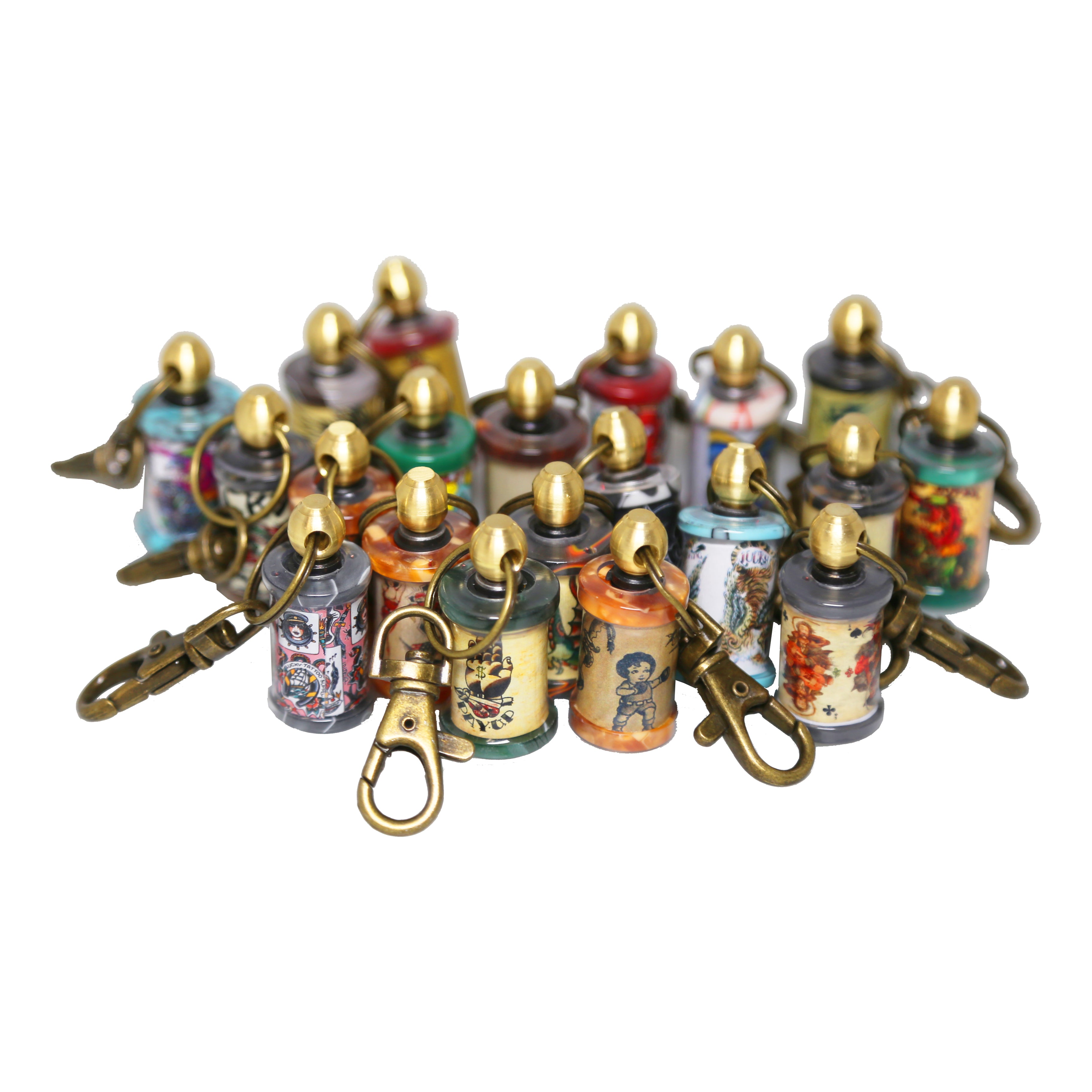 One-Off Coil Keychains