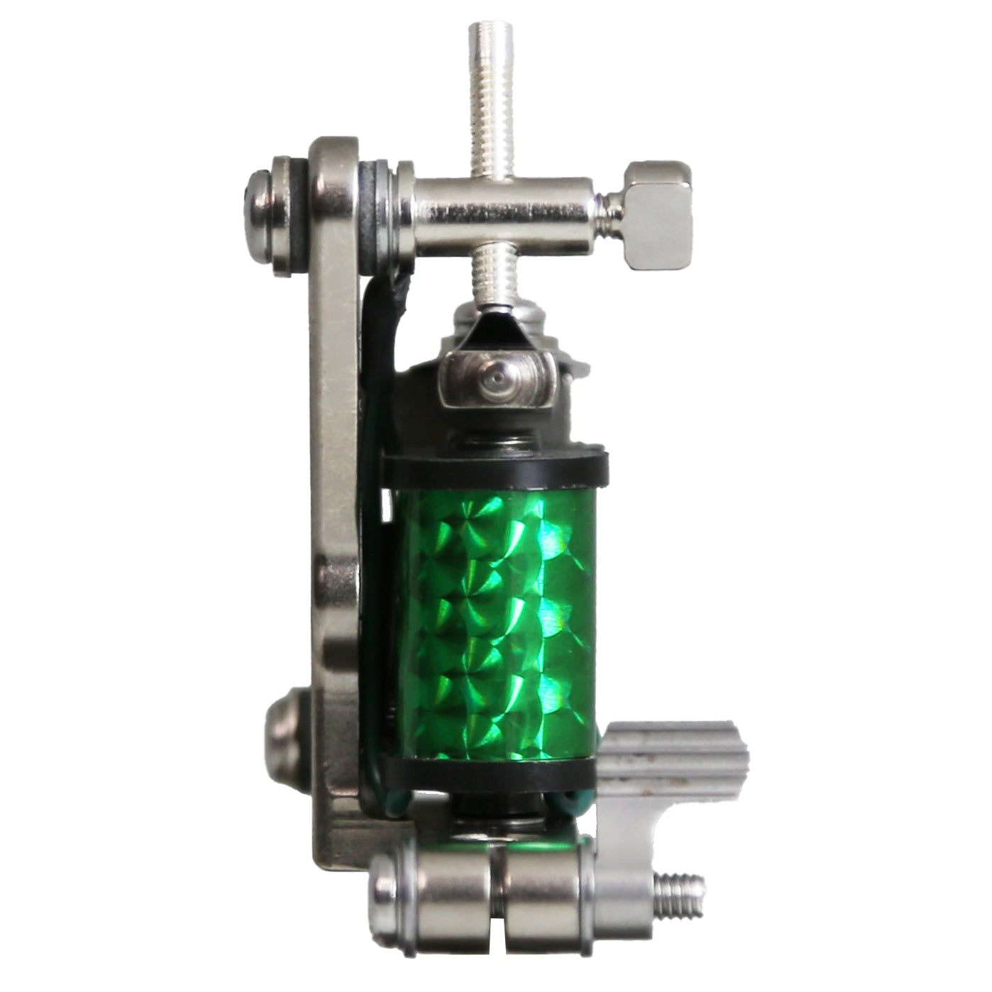 Coil shader machine armature bar detail green coils