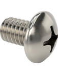 Passivated 18-8 Stainless Steel Pan Head Phillips 8-32 - 1/4"
