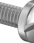 Steel Pan Head Slotted 8-32- 3/8"
