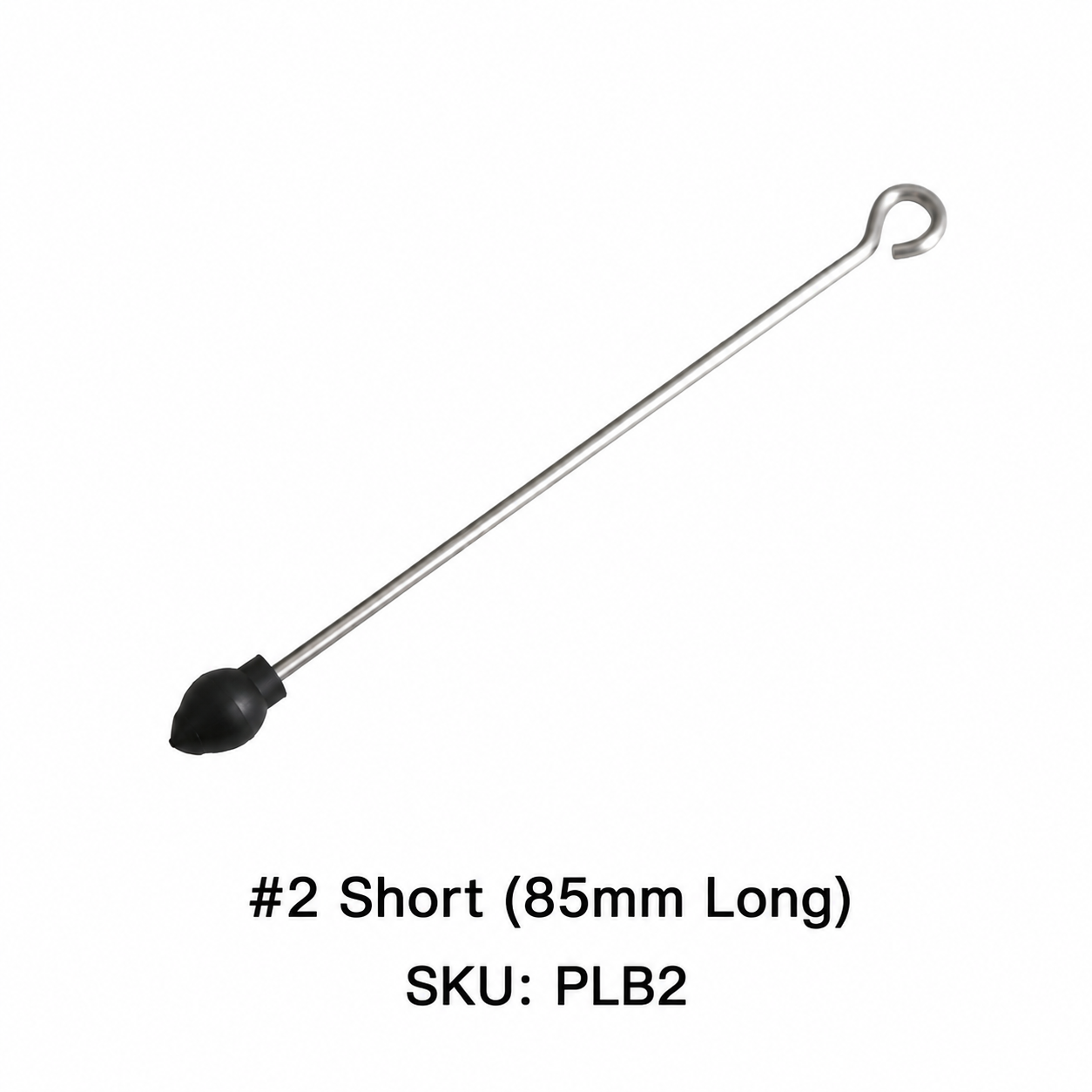 #2 Short (85mm Long) Cartridge Plunger Bar – SKU: PLB2
