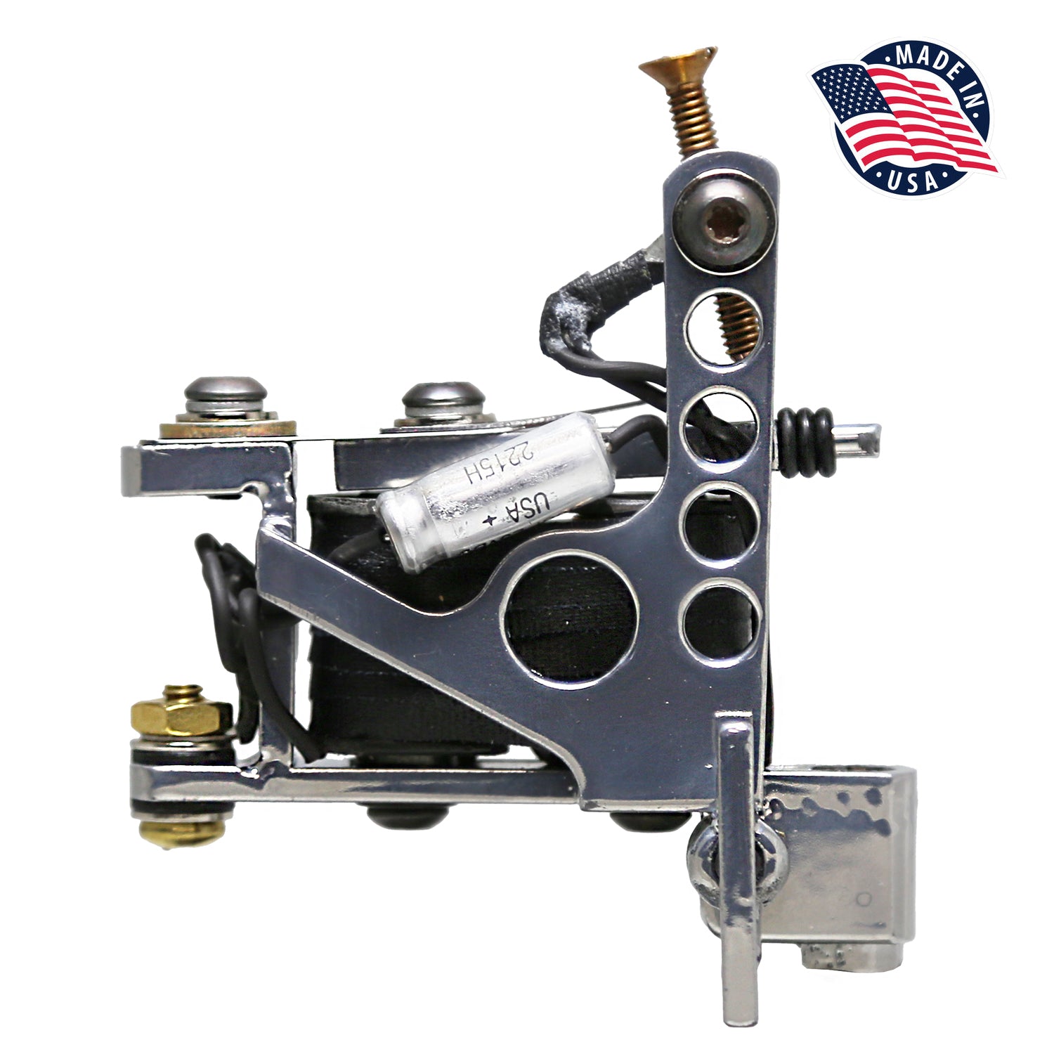 Veritas MFG. PM Jonesy 2 Shorty Liner Coil Tattoo Machine