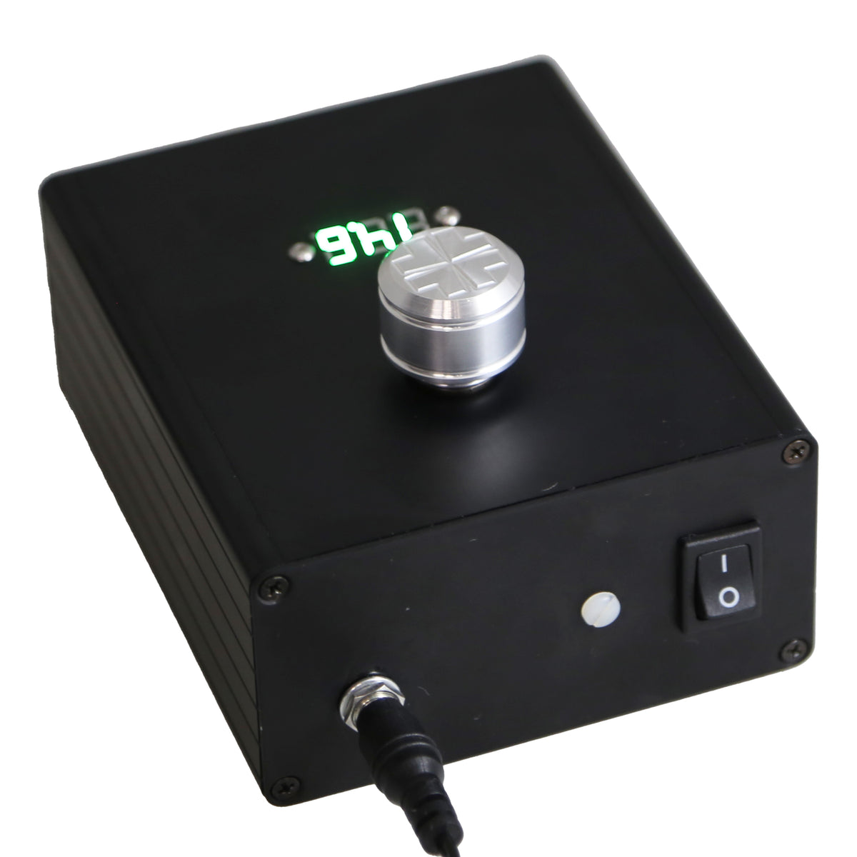 Lucky Compact Dual Power Supply Rear AC/DC Input and power button tuggle.