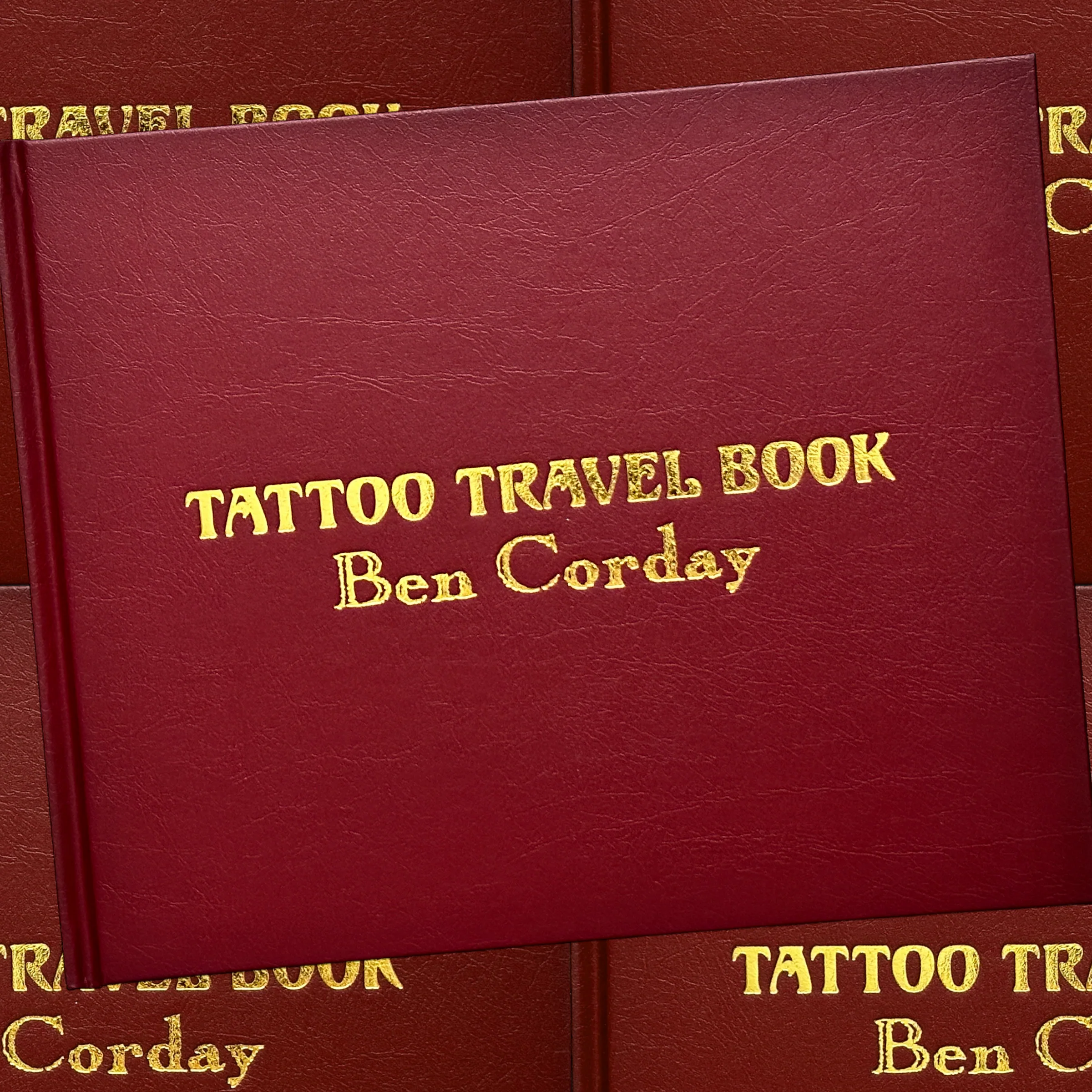 Ben Corday Tattoo Travel Book