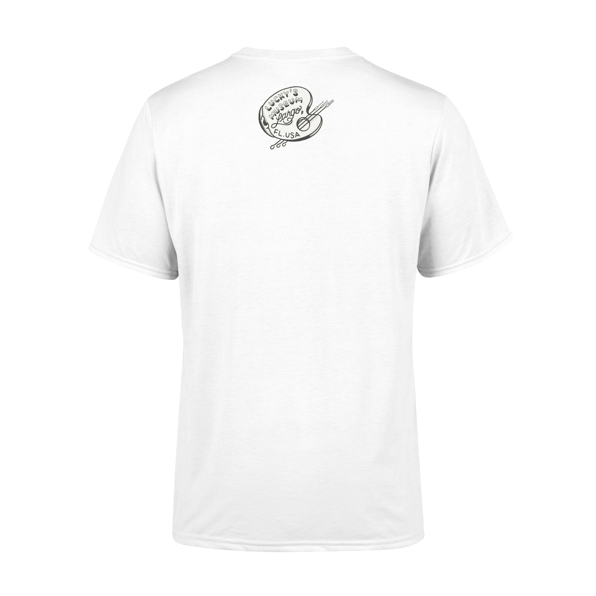 Lucky&#39;s Tattoo Museum Postcard Shirt (White)