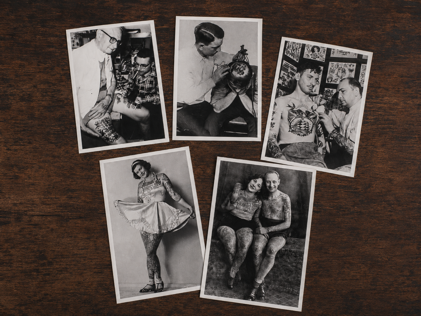 OTA Tattoo History Postcards