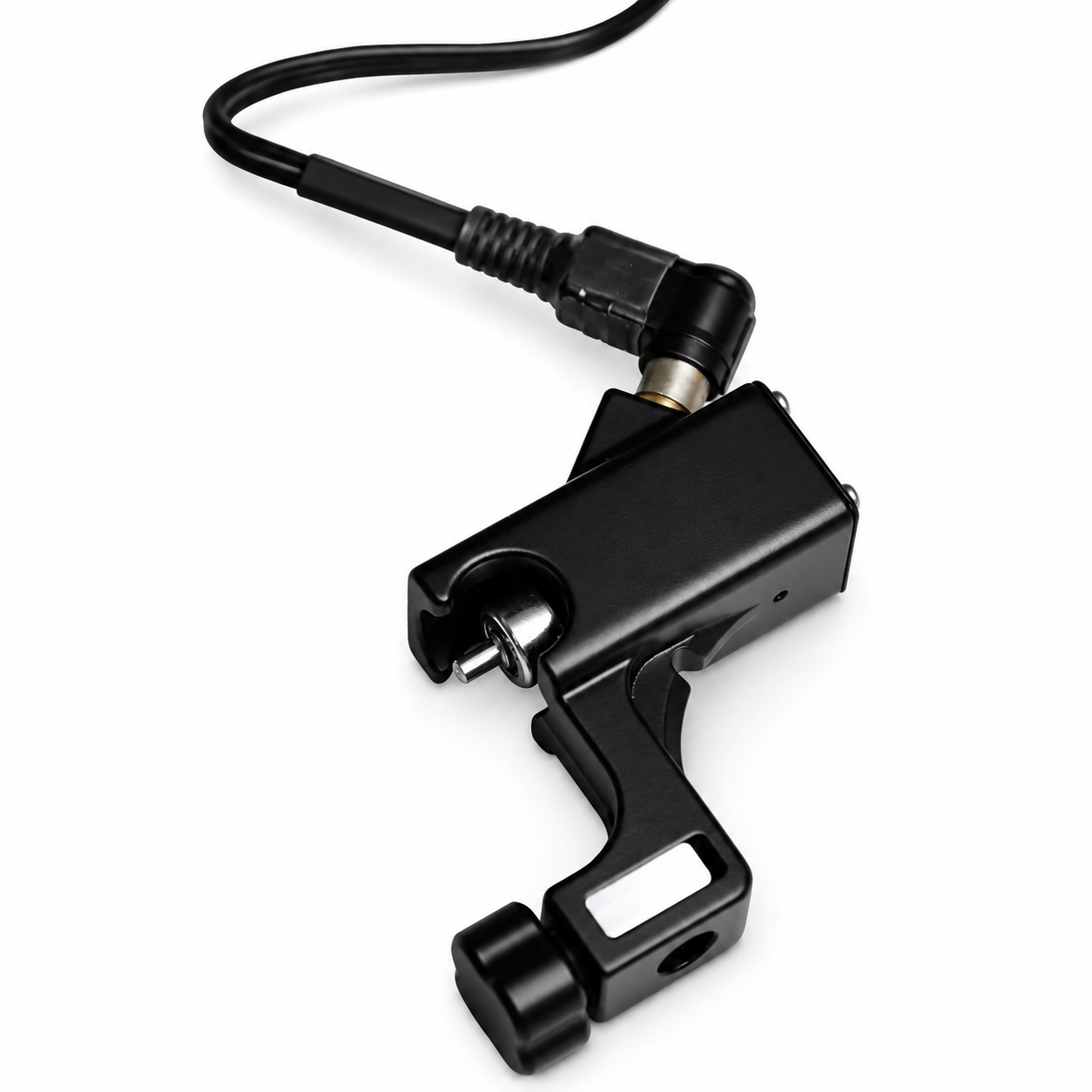 Black - RCA 90 Degree Clip Cord