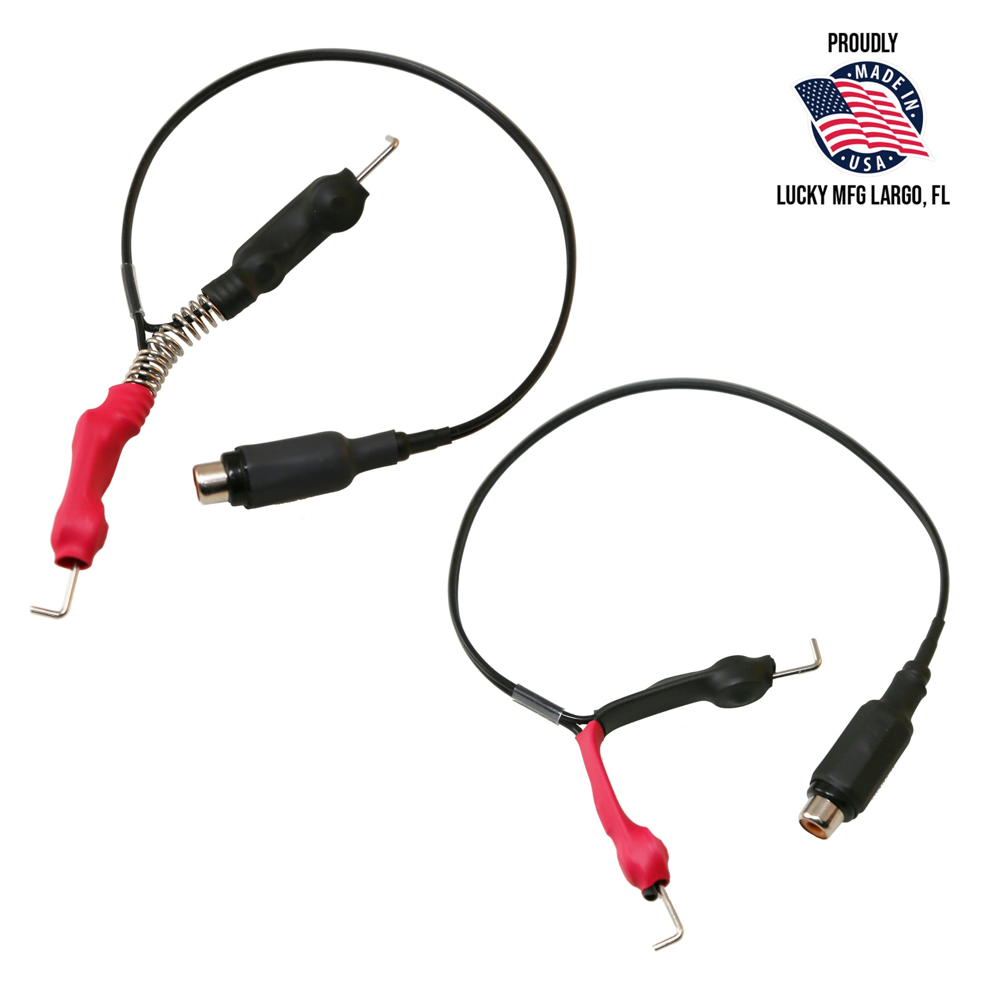RCA to Clip Cord Adapters by Lucky Supply