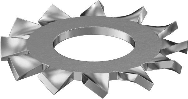 18-8 Stainless Steel Star Washer 