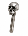 Short Sterling Silver Skull Contact Screw