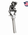 Signifying Monkey Sterling Silver Tattoo Machine Contact Screw