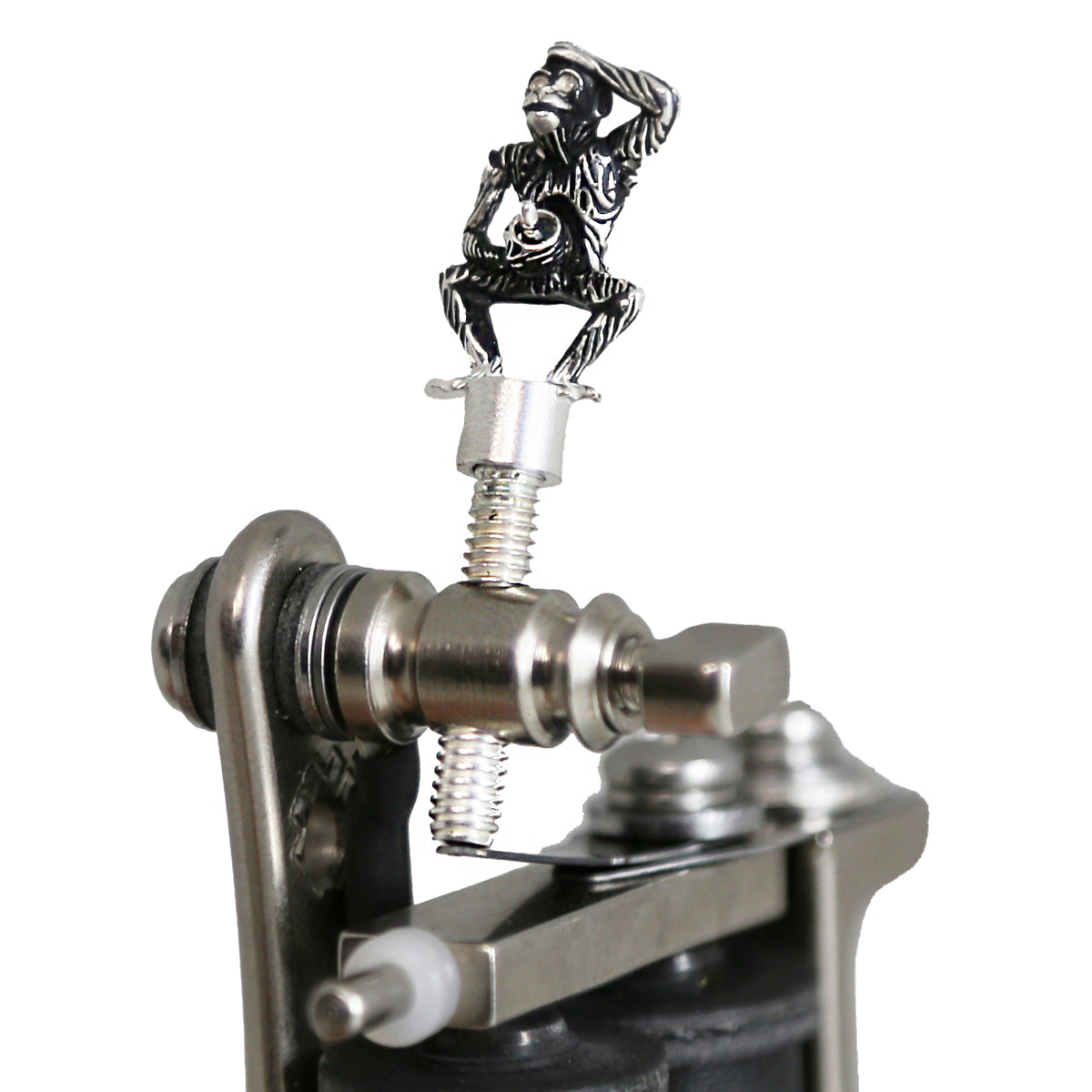Signifying Monkey Sterling Silver Tattoo Machine Contact Screw on Machine