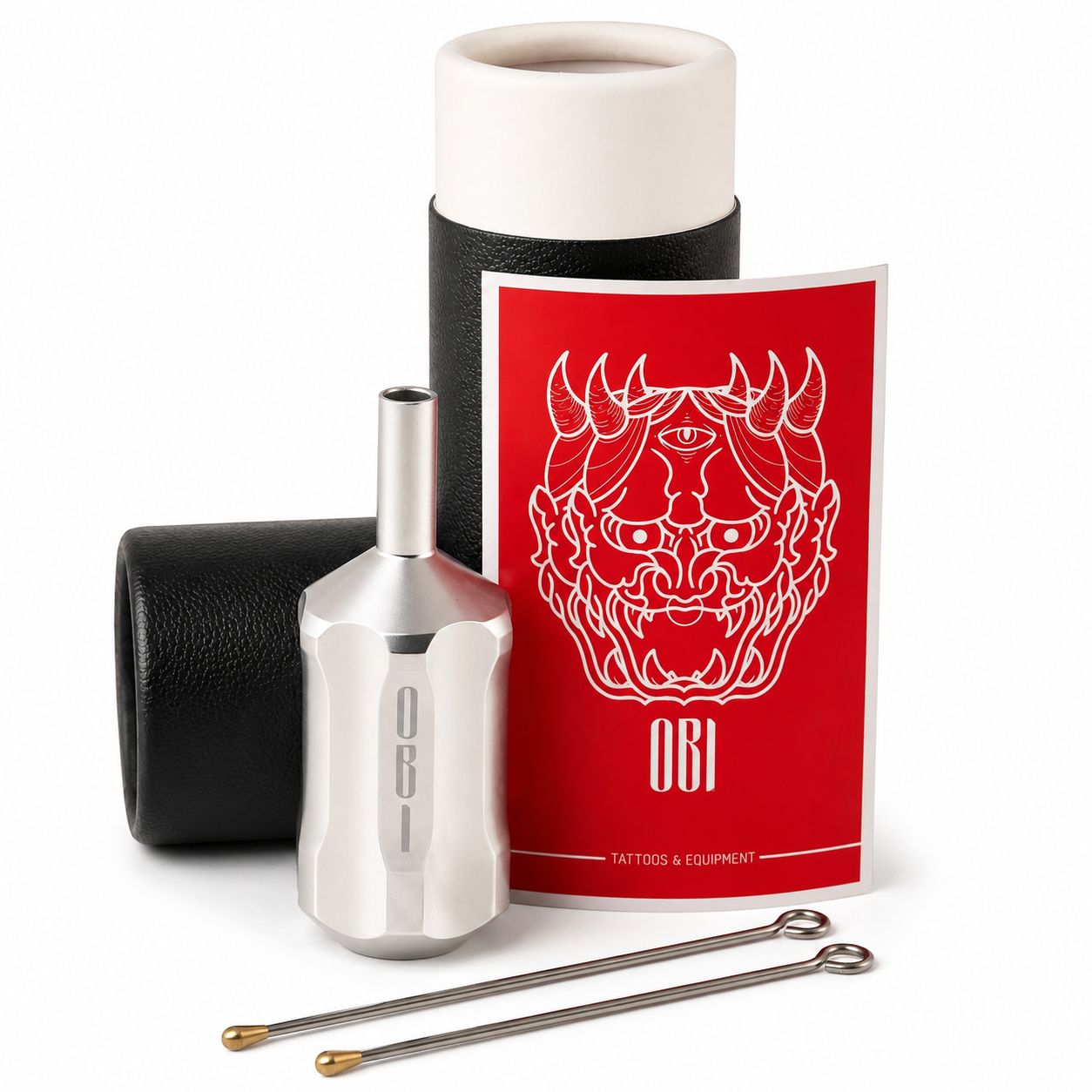 Silver OBI Cartridge Grip and Packaging