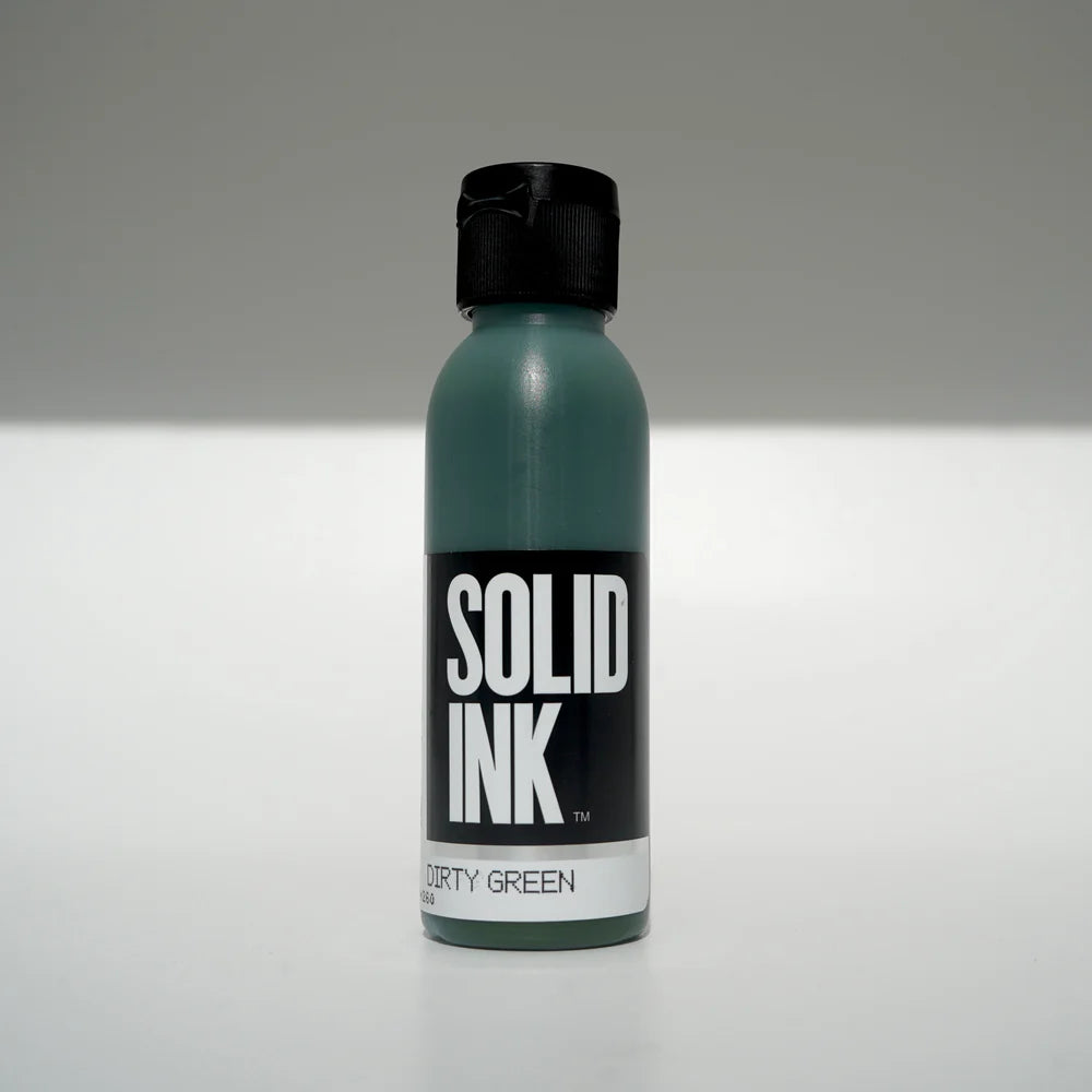 Solid Ink - Old Pigments - Dirty Green 2 oz