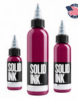 Solid Ink Malbec professional burgundy-purple tattoo ink