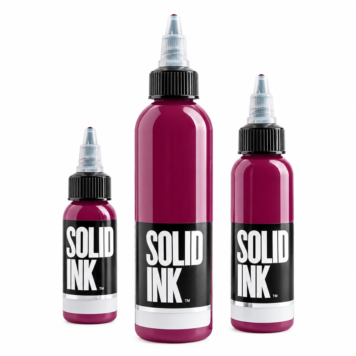Solid Ink Malbec professional tattoo ink for floral and illustrative tattoo designs